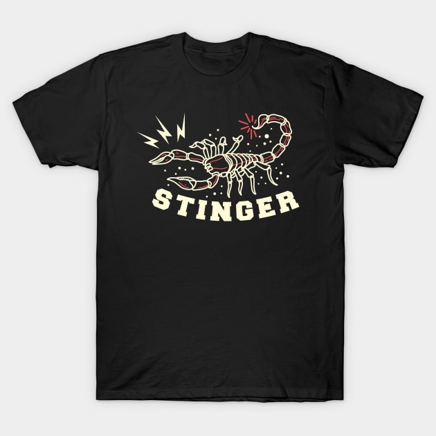 scorpion oldschool T-Shirt by donipacoceng